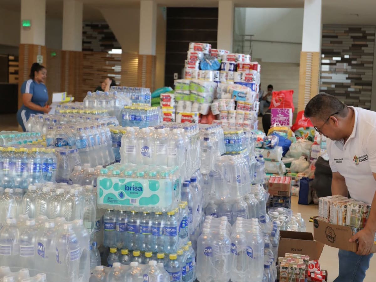 ‘En comunidad podemos ayudar’: Cauca habilita centro de acopio para damnificados por el terremoto