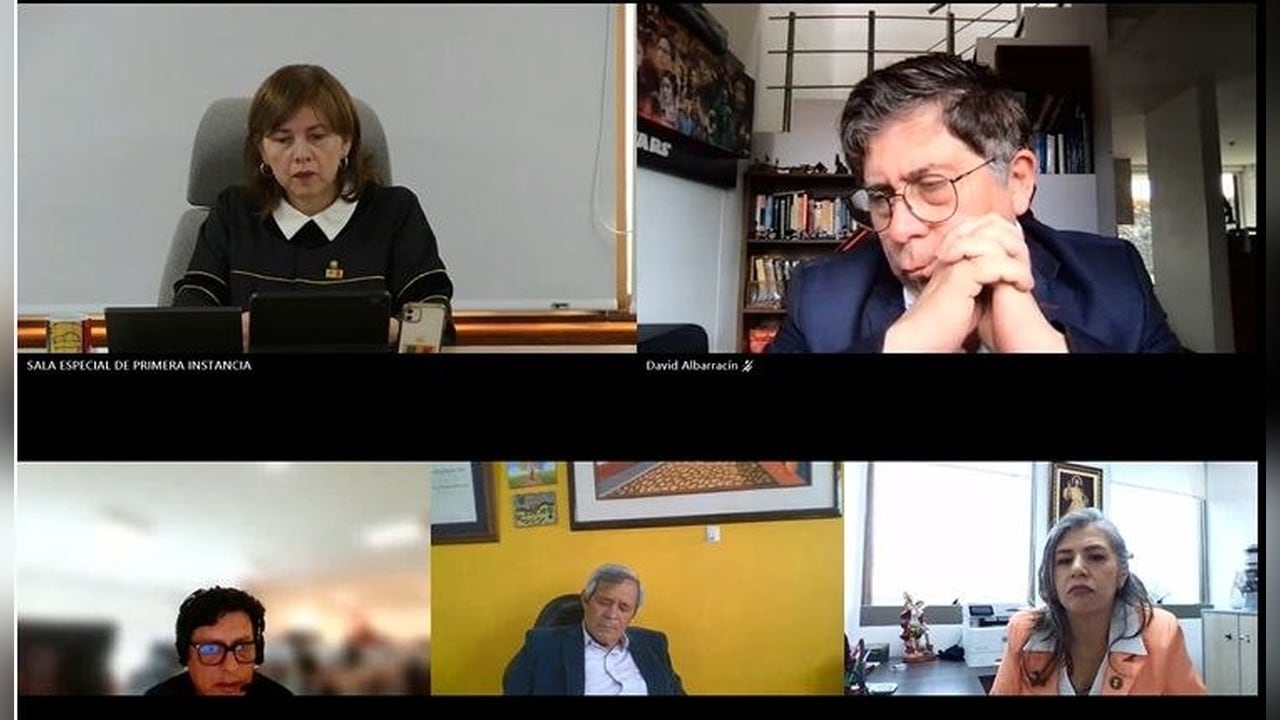 Audiencia Corte Suprema de Justicia contra el exmagistrado José Albino Ibagué.