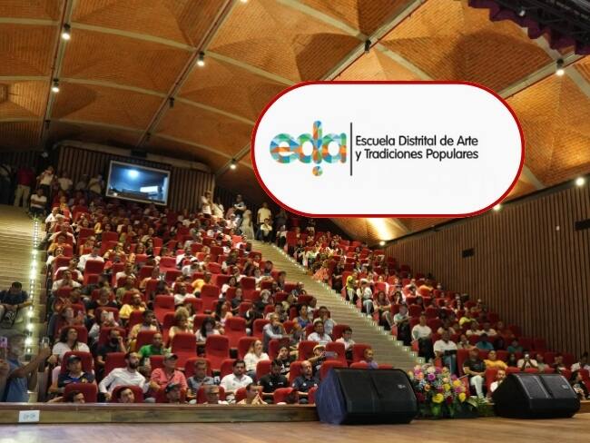 Auditorio de la Fábrica de la Cultura para formación de la Escuela Distrital de Artes de Barranquilla