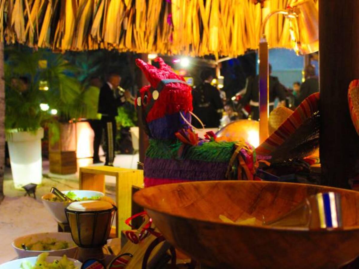 Así son las noches de fiesta en el paraíso del Caribe