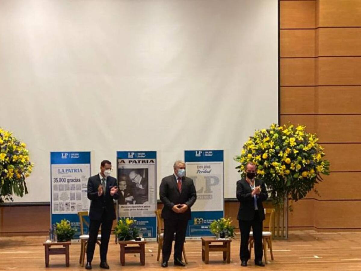 "LA PATRIA se ha convertido en un patrimonio para Colombia", Duque