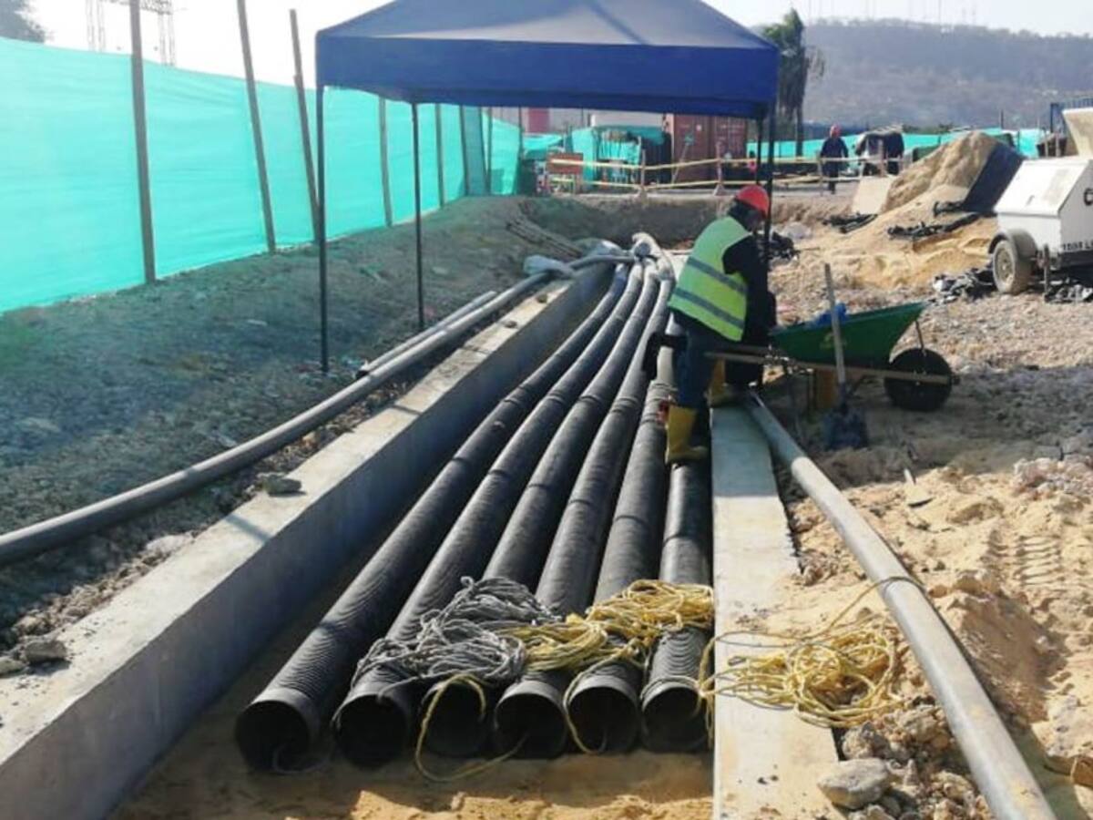 ISA reanuda obras de subterranización en la Perimetral en Cartagena