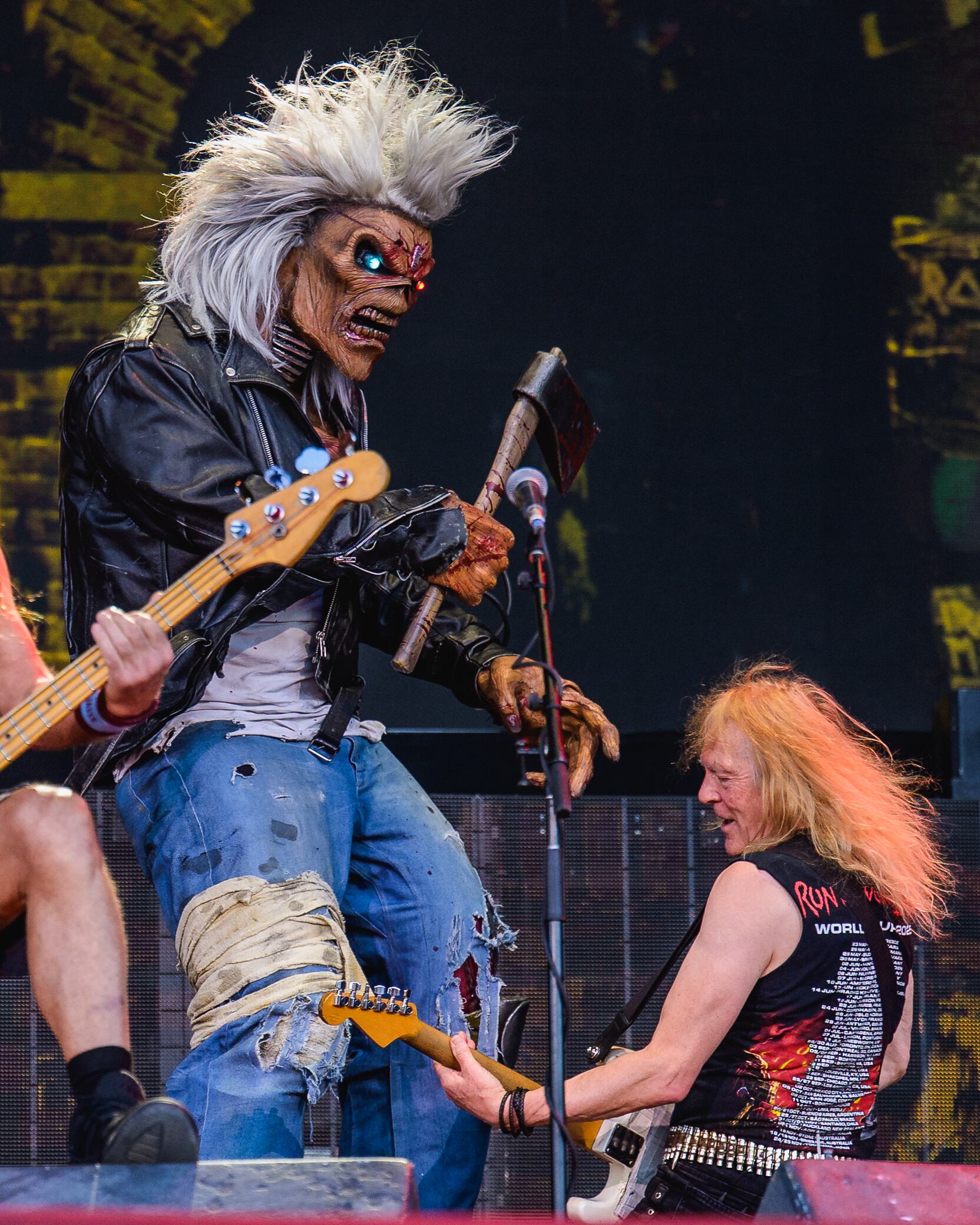 Eddie The Head, la mascota de la banda británica de heavy metal Iron Maiden.