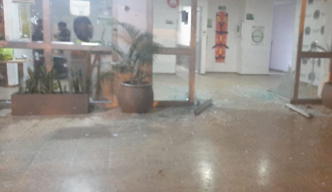 Estación de policía del barrio El Guabal