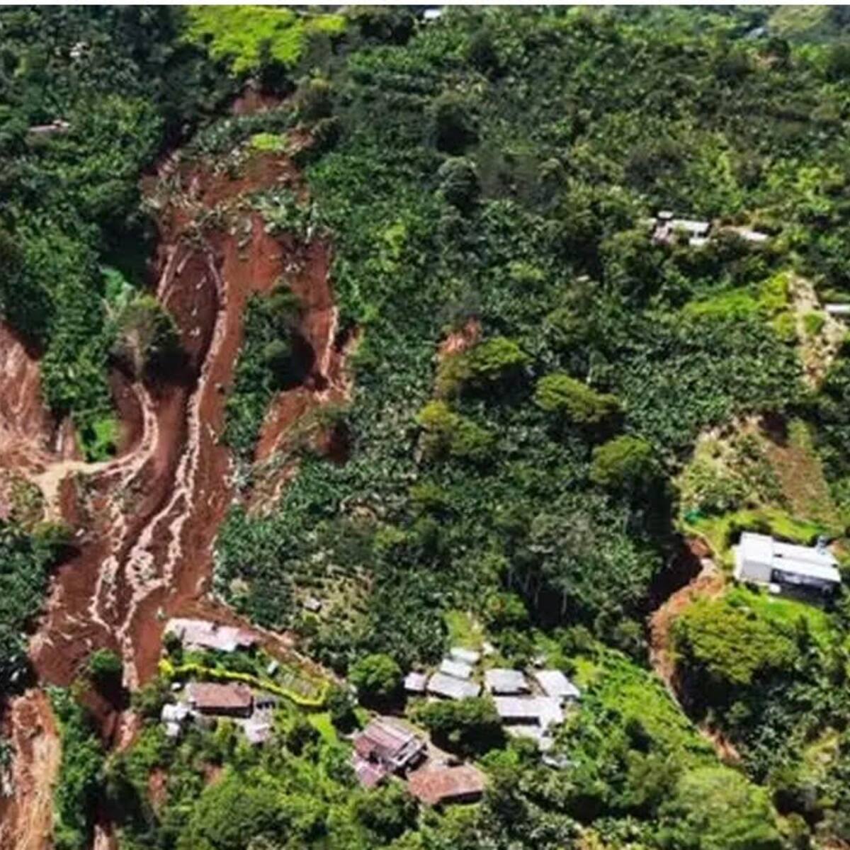 Durante el 2025 se ha reportado el fallecimiento de 39 personas por movimientos en masa en Antioquia