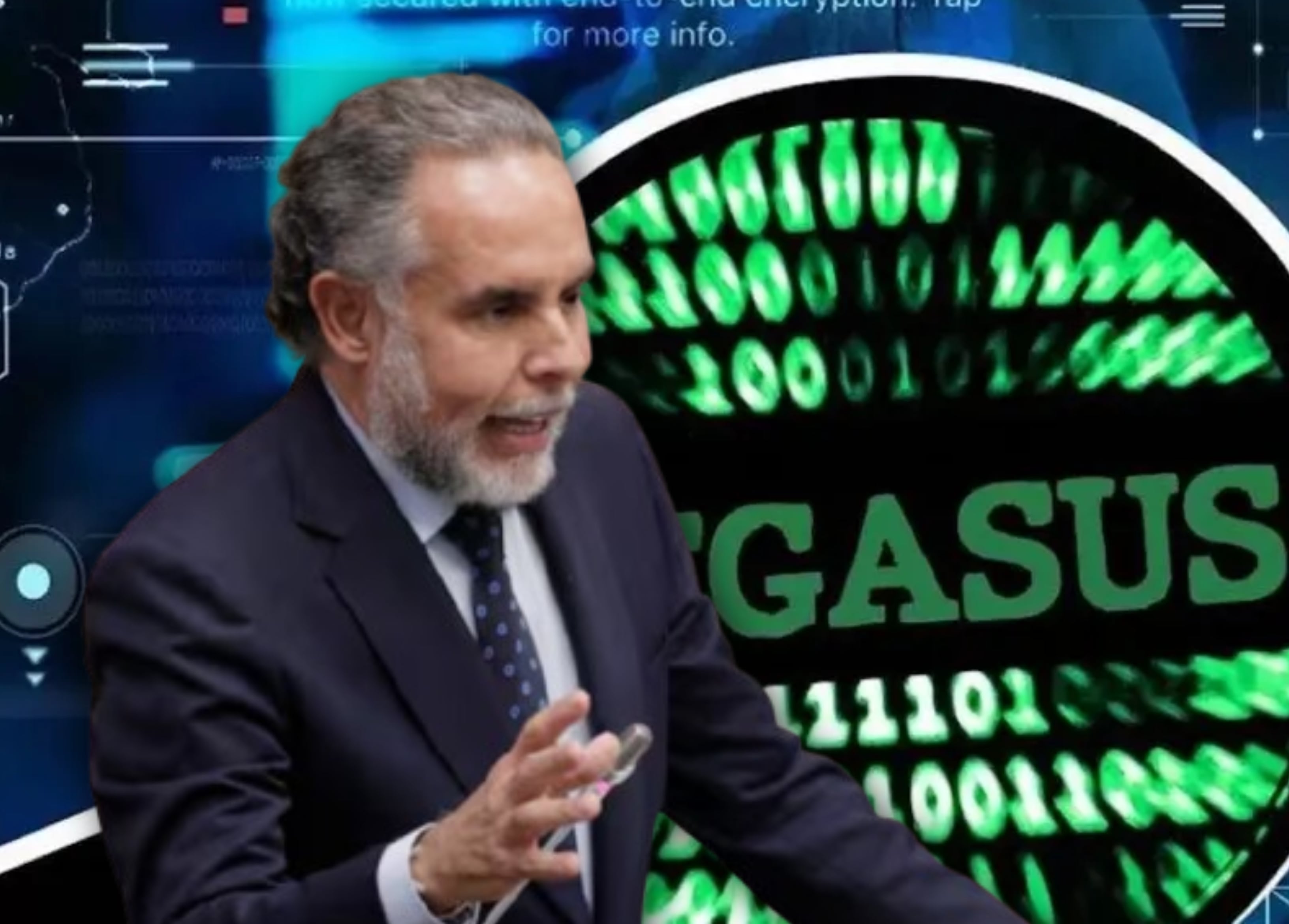 Armando Benedetti y Pegasus | Foto: Colprensa