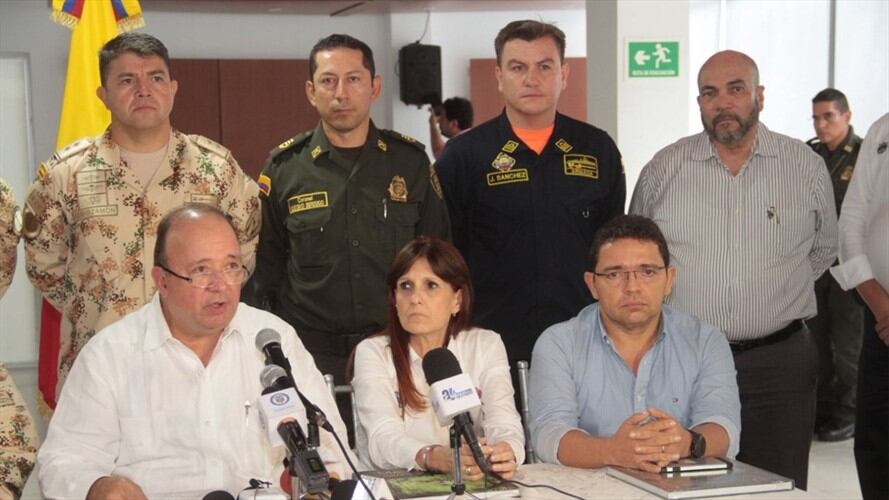 ministro de defensa Luis Carlos Villegas . Foto: mindefensa