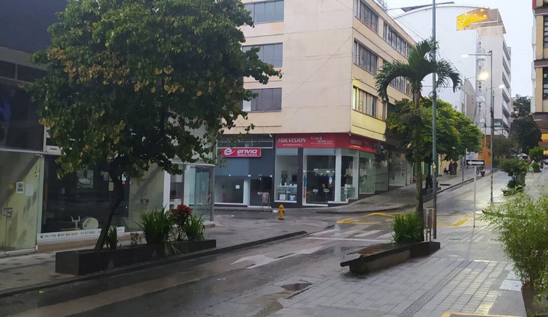 Mañana con lluvias en el Centro de Armenia