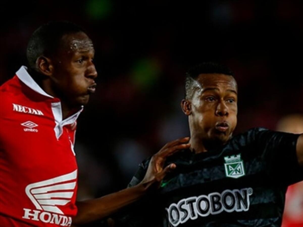 Nacional Vs. Santa Fe, el primer duelo por un cupo a la Sudamericana