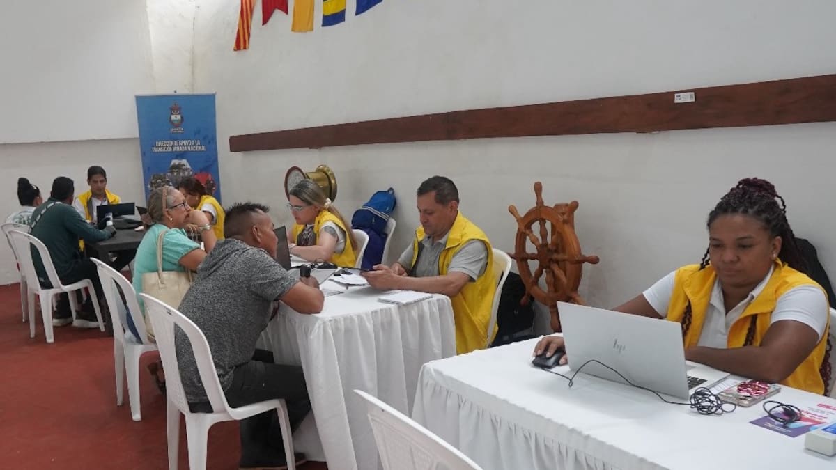 Jornada de atención integral a víctimas del conflicto en Cartagena