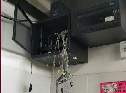 También sustrajeron elementos como televisores. Foto de Referencia.