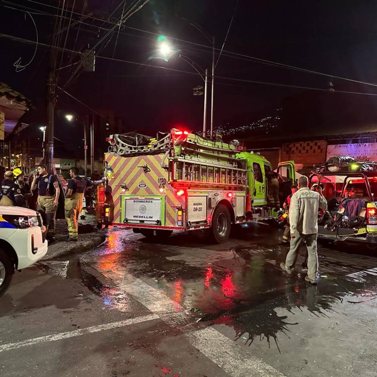Organismos de socorro de Medellín han atendido seis incendios en las últimas horas