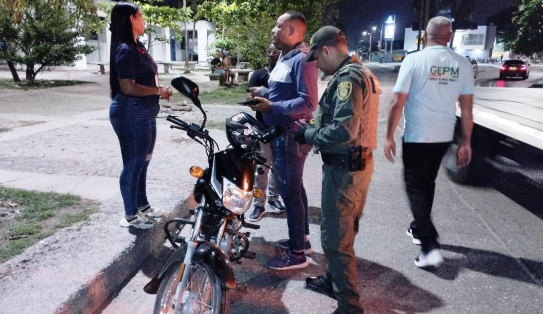 Además, se hizo control a las chatarrerías que funcionan en el Centro Histórico