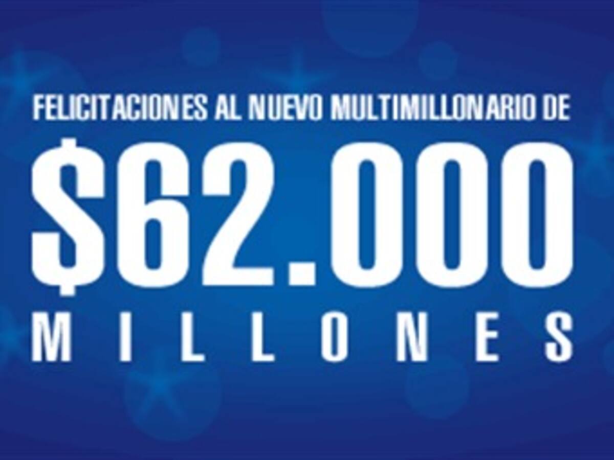 Baloto cayó en Medellín con un gran acumulado de $62.000 millones