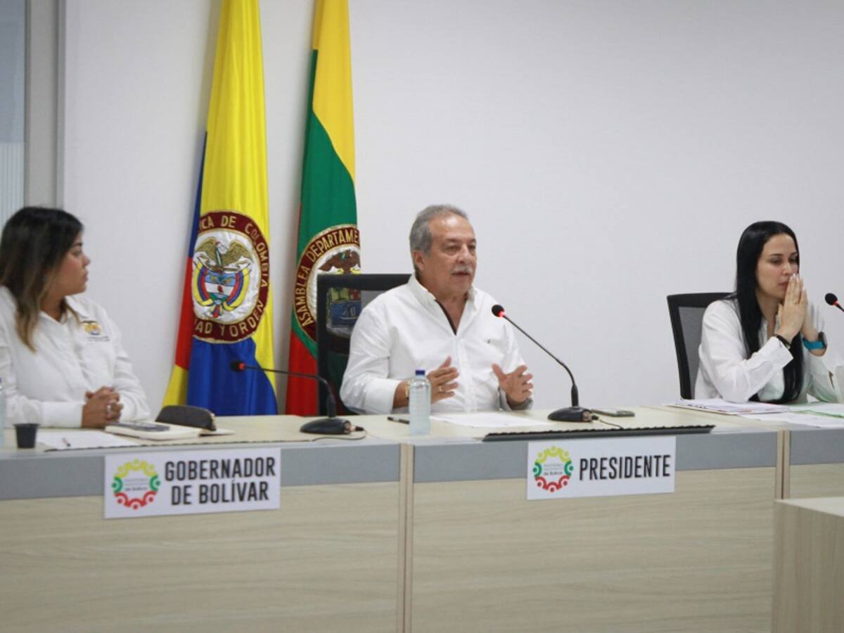 Asamblea de Bolívar inicia la discusión del Plan de Desarrollo en sesiones extras