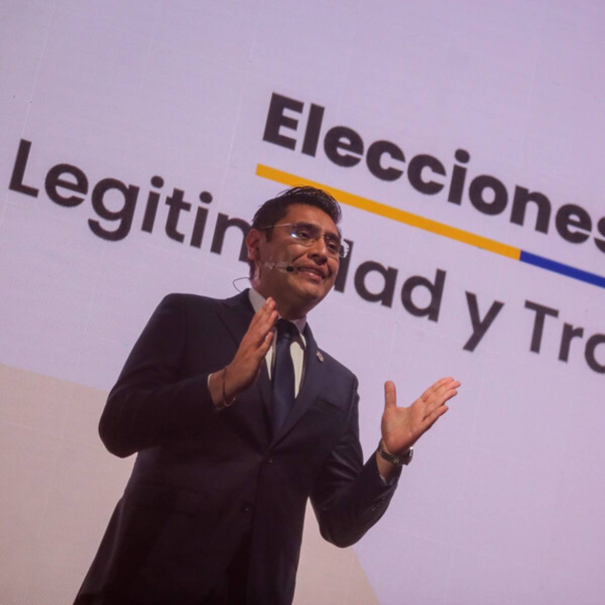 “No hay duda de que somos la democracia más fuerte de América Latina”: Presidente CNE