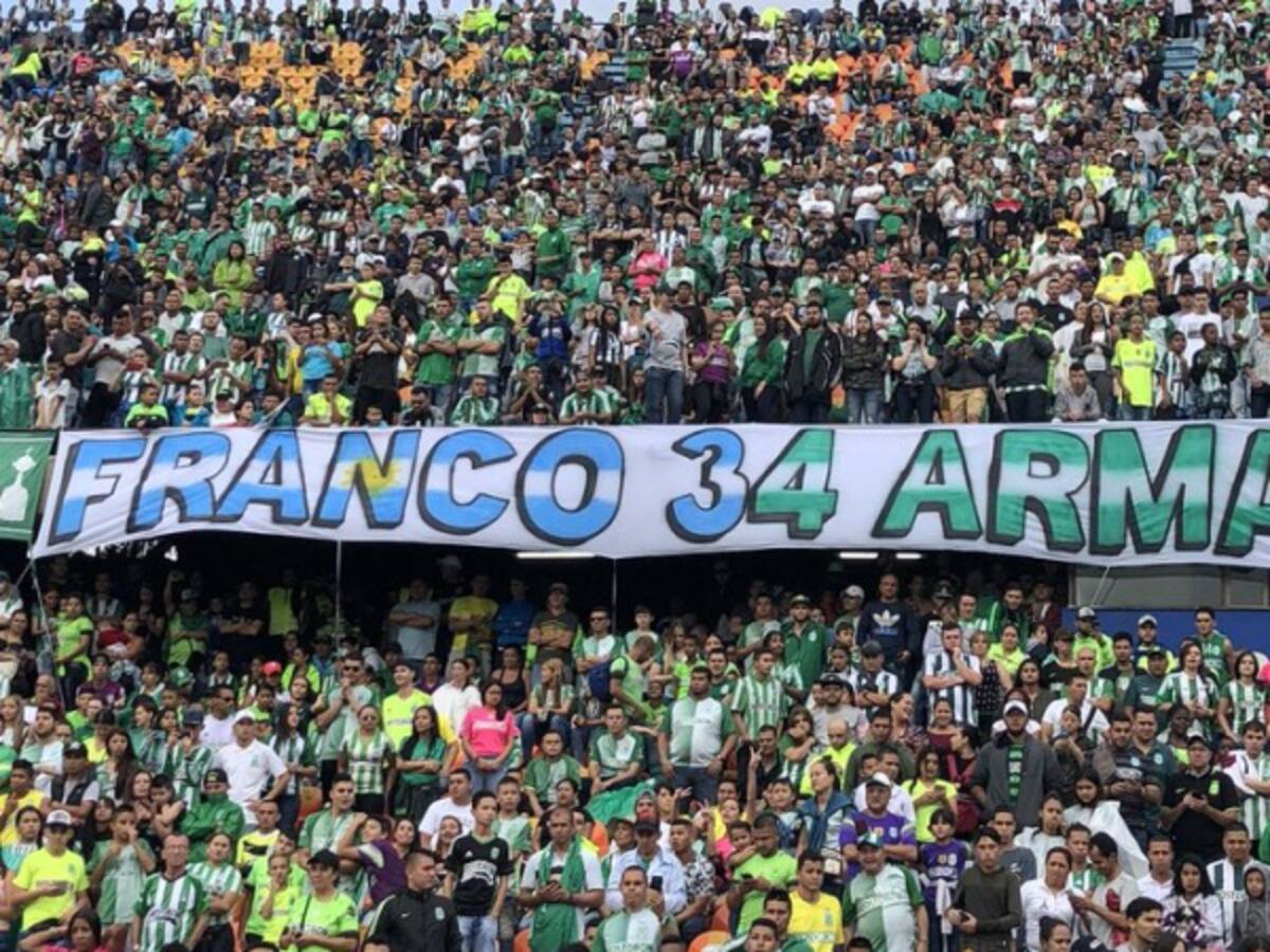 Así despidieron los hinchas de Nacional a su ídolo Franco Armani