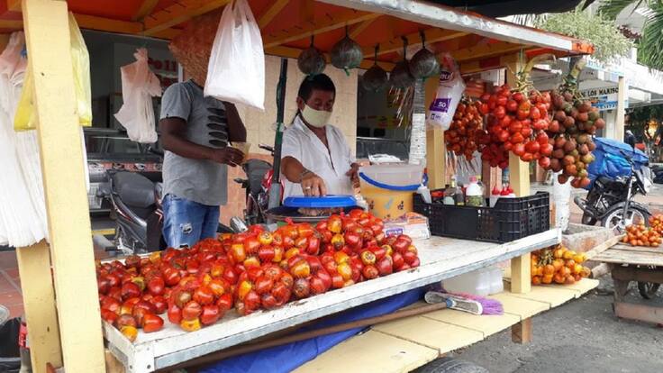 El vendedor de chontaduros