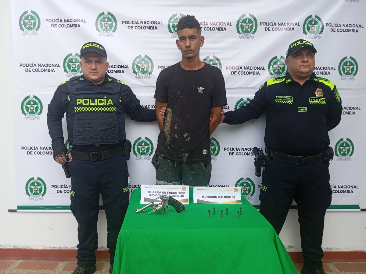 Capturan a hombre que amenazó con arma a una comunidad en San Juan Nepomuceno