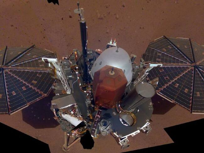 La NASA publicó la primera selfie de la sonda InSight