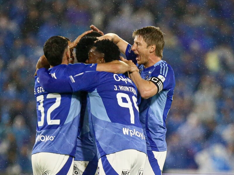 Jugadores de Millonarios en Liga Colombiana 2025-2 / Oficial de Colprensa.