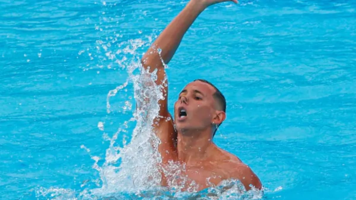 El caleño Gustavo Sánchez competirá con Colombia en la Copa del Mundo de Natación Artística
