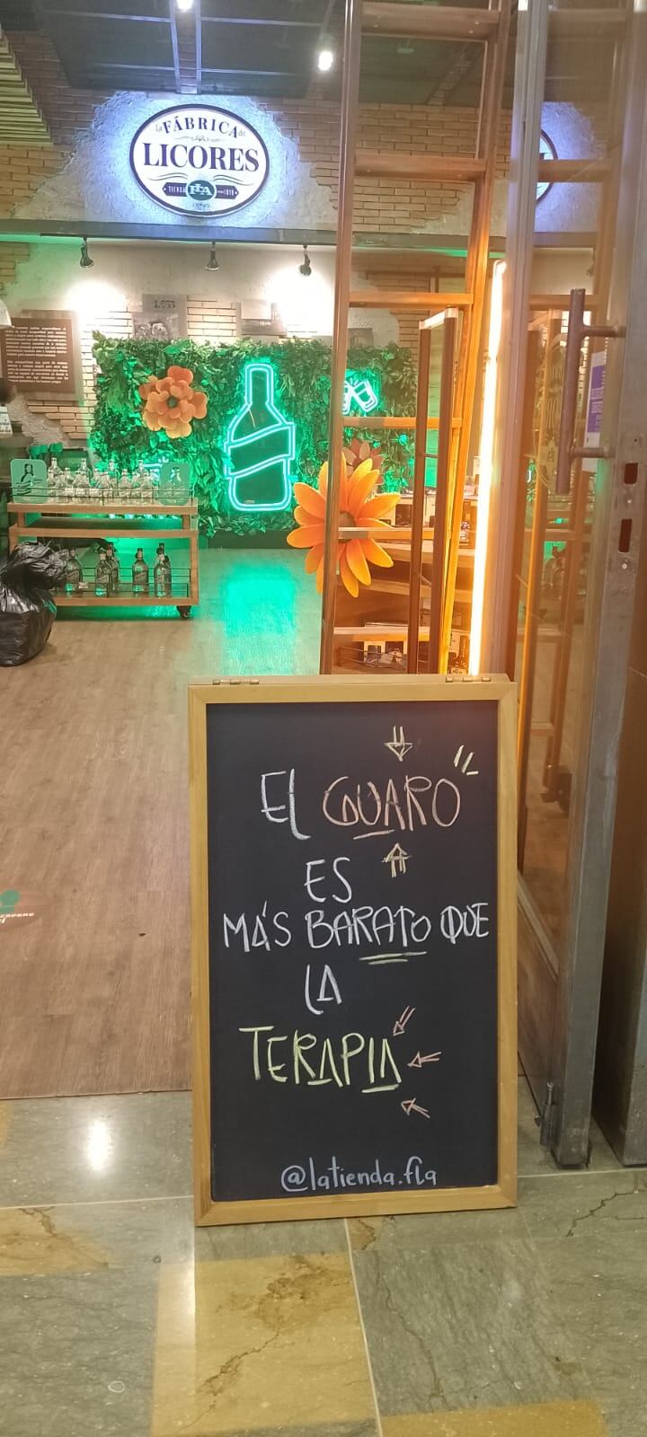 Publicidad Fábrica de Licores de Antioquia. FOTO: cortesía.