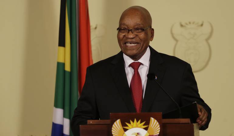 Jacob Zuma, presidente de Sudáfrica