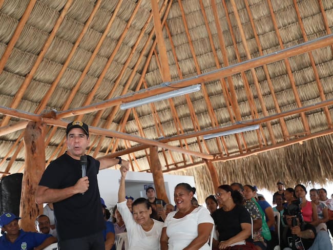 Alcalde de Barranquila, Alejandro Char, durante la entrega del Centro Comunitario del barrio Las Américas./ Foto: Alcaldía de Barranquilla