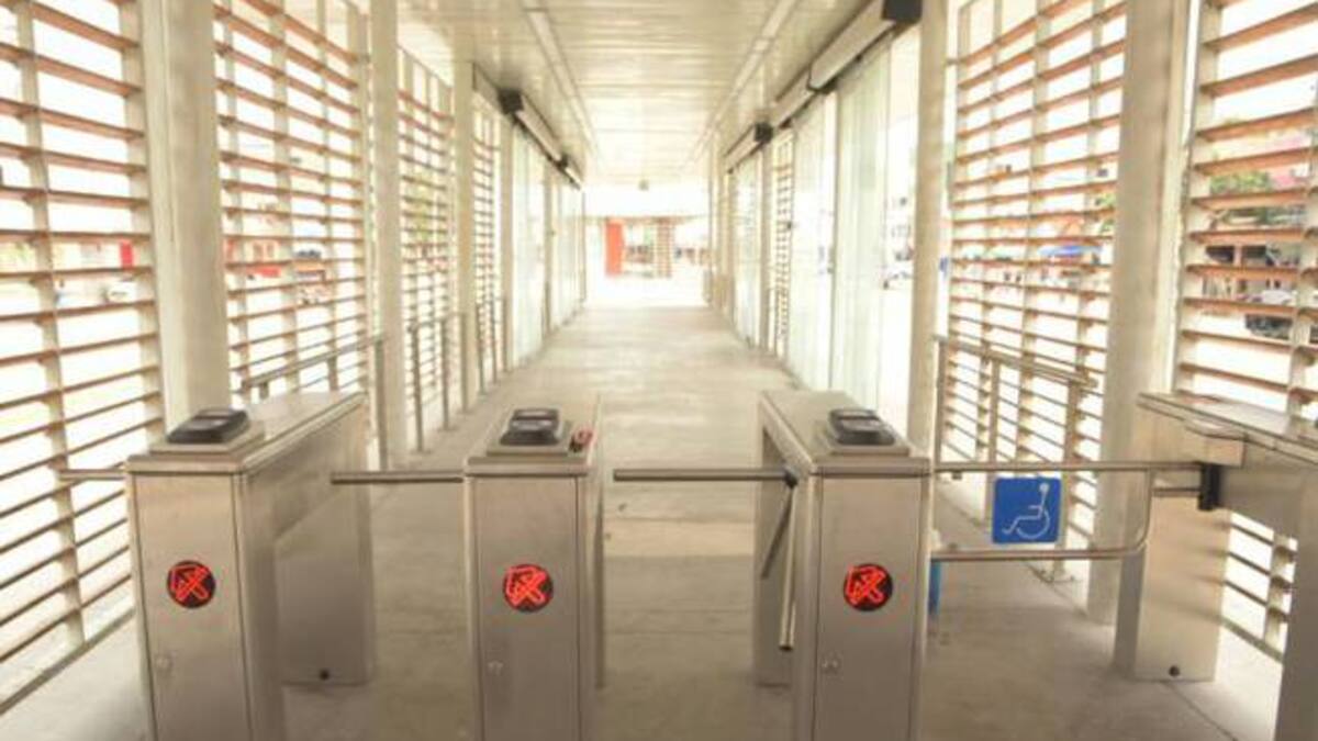 Usuario y guarda de seguridad se enfrentaron en estación Bazurto de Transcaribe