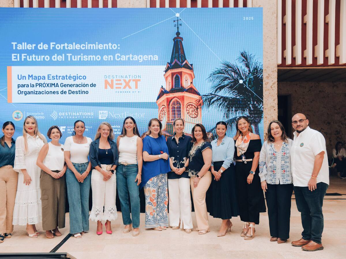 Cartagena será un destino turístico de clase mundial con DestinationNEXT