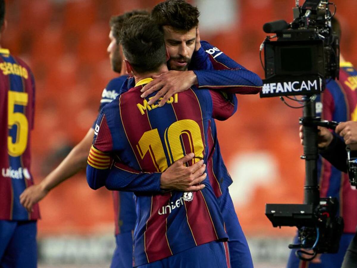 Piqué a Messi: "Ya nada volverá a ser lo mismo"