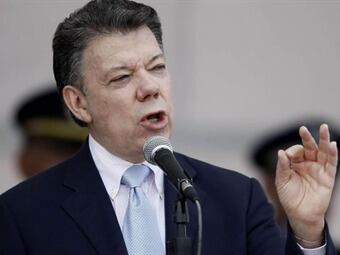 Presidente de la República, Juan Manuel Santos. Foto: EFE