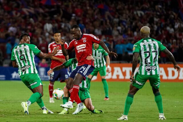 Atlético Nacional vs. Independiente Medellín en la semifinal de la Copa Colombia-II 2024 / Colprensa