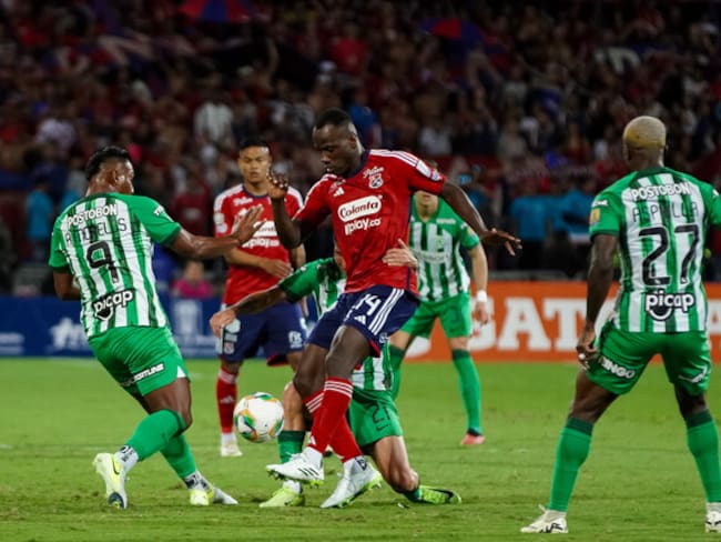 Atlético Nacional vs. Independiente Medellín en la semifinal de la Copa Colombia-II 2024 / Colprensa