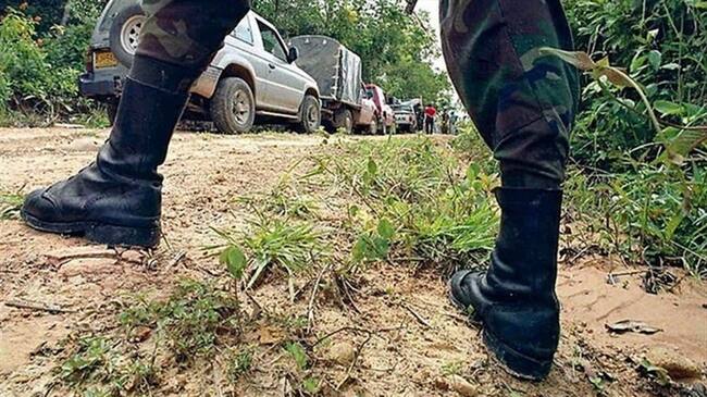 Ejército confirma la muerte de un soldado tras atentado cometido por el ELN. Foto: Colprensa