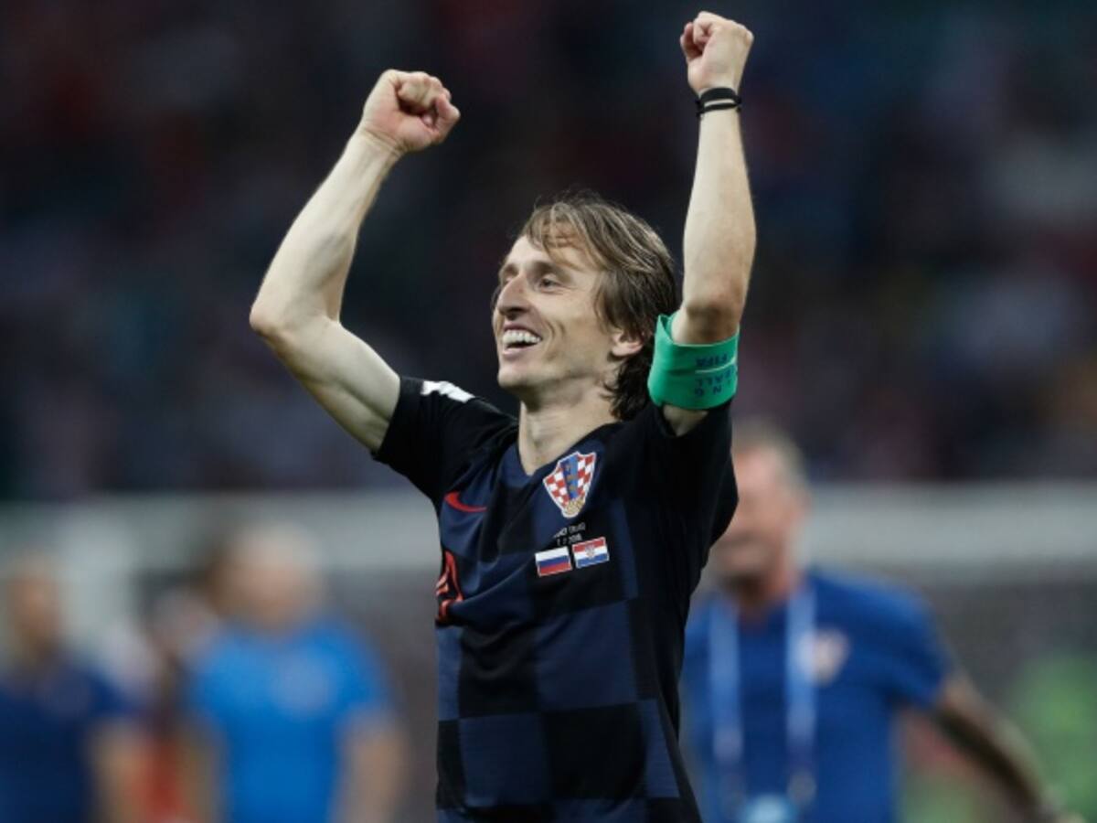 Modric: "Ahora no pienso en el balón de oro"