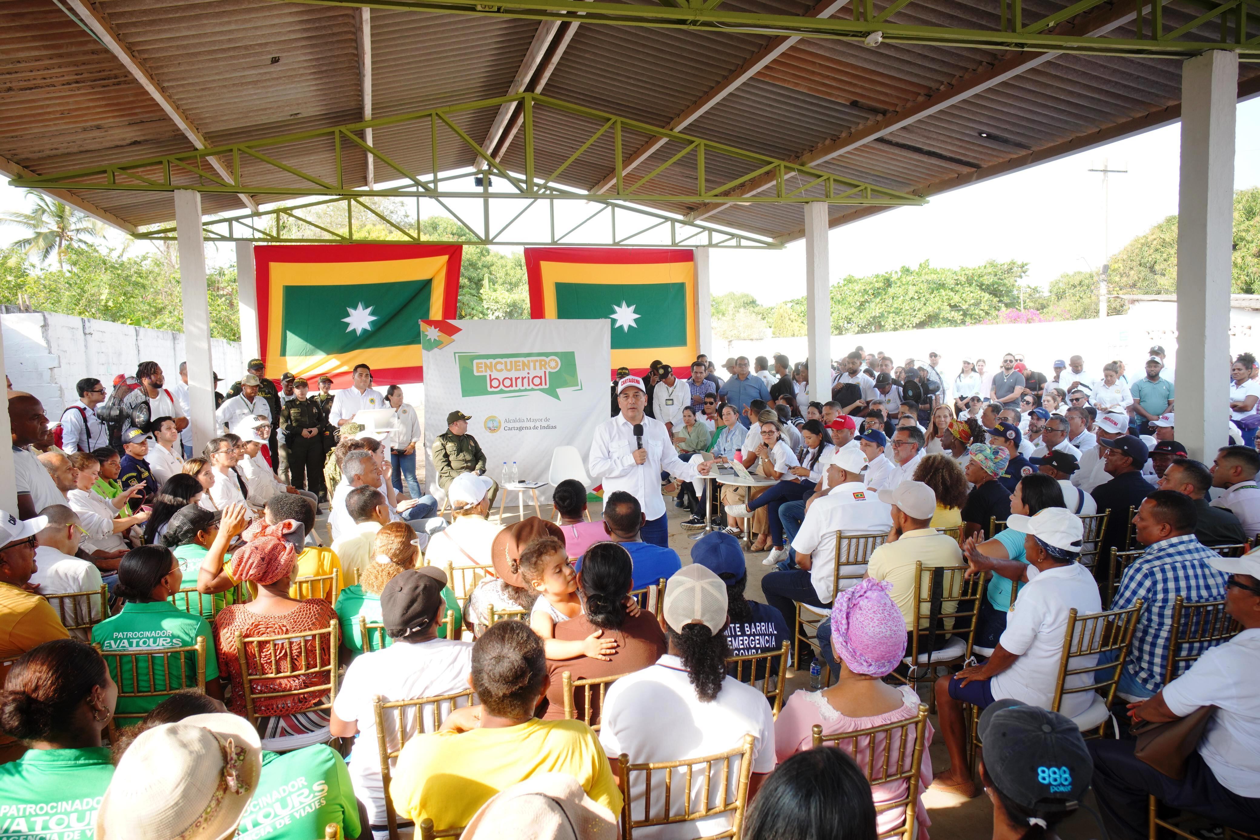 Alcalde Dumek Turbay se compromete con el desarrollo de Arroyo Grande y sus veredas