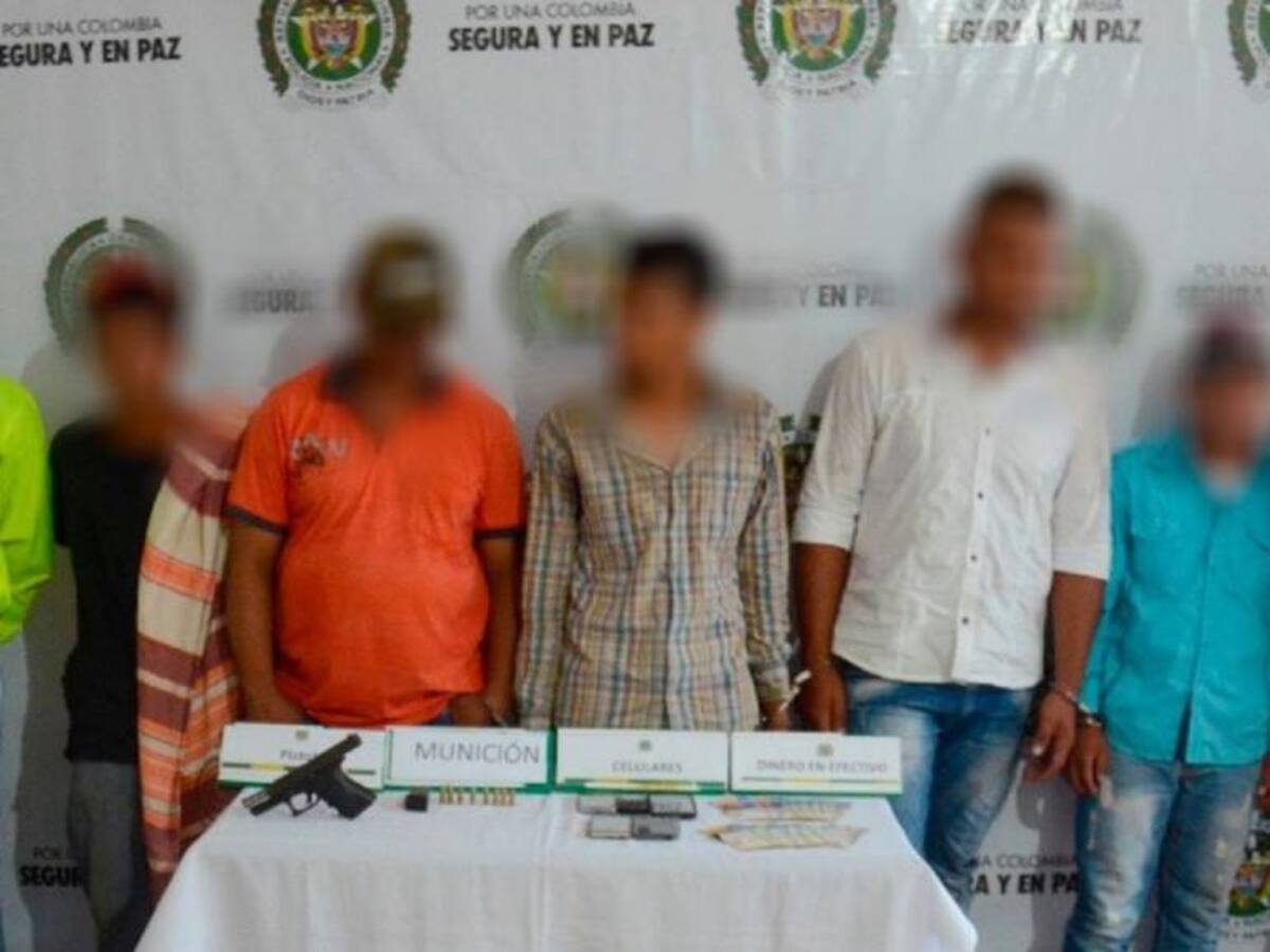 Capturan 19 miembros del frente Carlos Vásquez