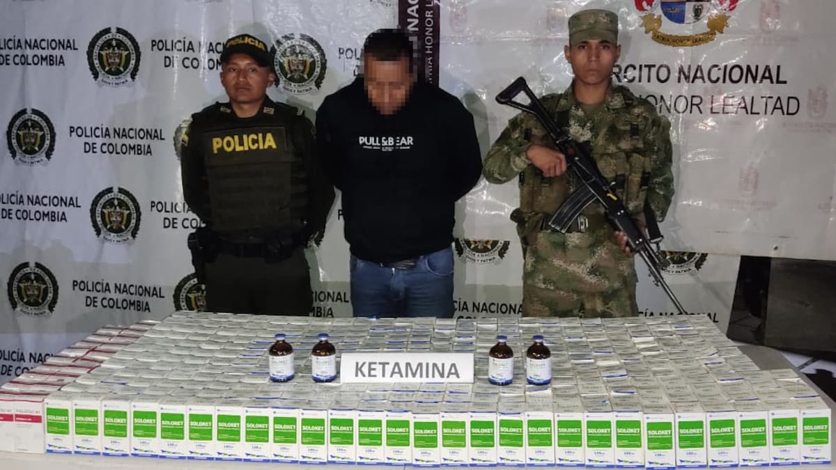 Incautan más de 35 mil gramos de ketamina en vías del sur del Huila