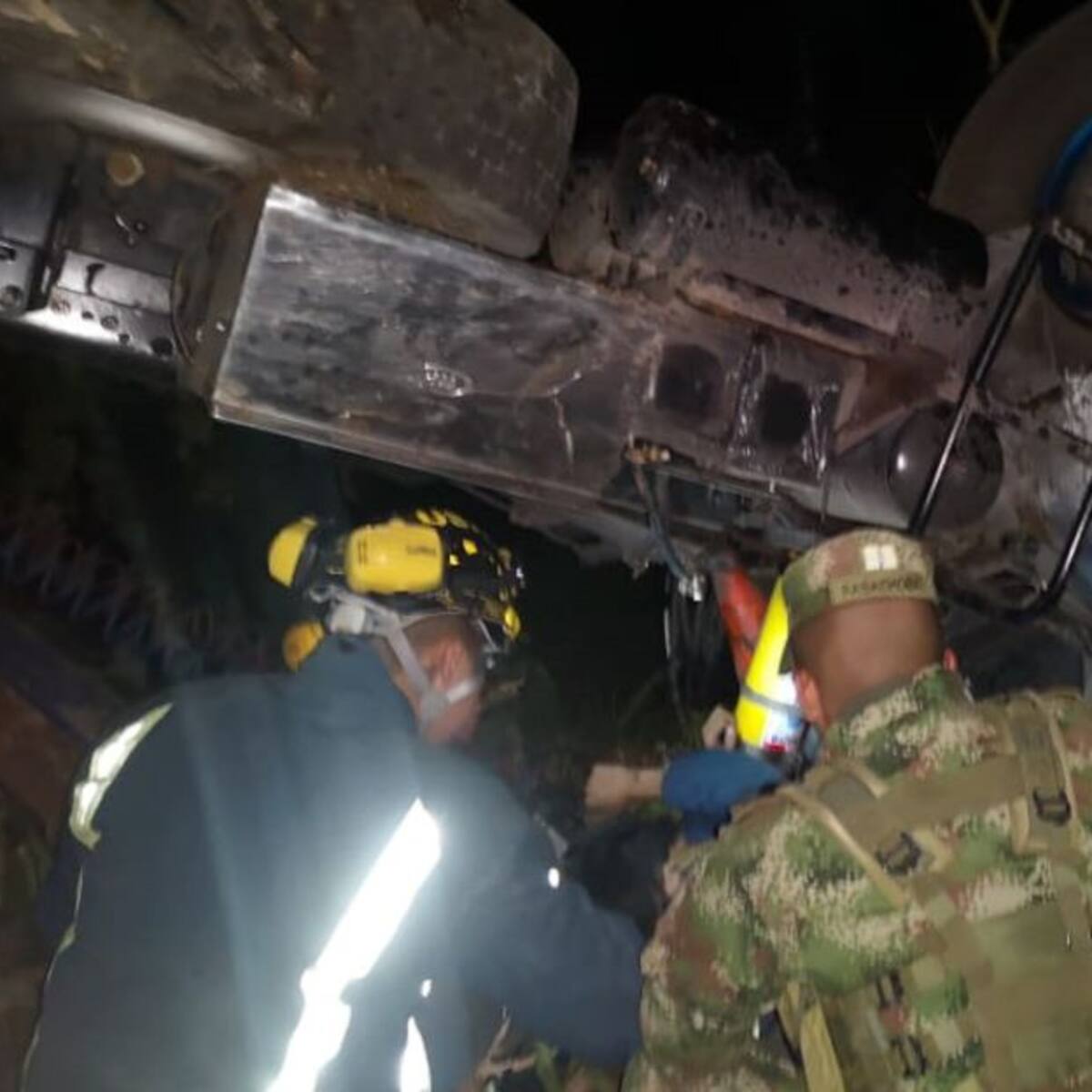 Un muerto y un herido deja accidente de tránsito en La Línea en Quindío