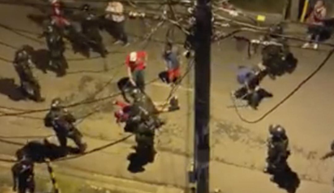 Agresión a hincha de Nacional