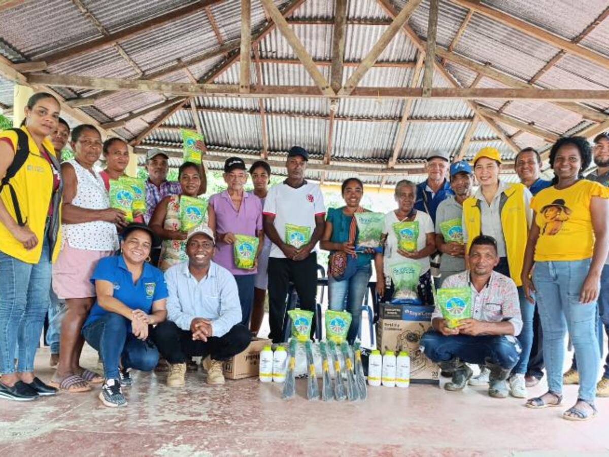 Entregaron proyecto agropecuario a comunidades negras de San Jacinto