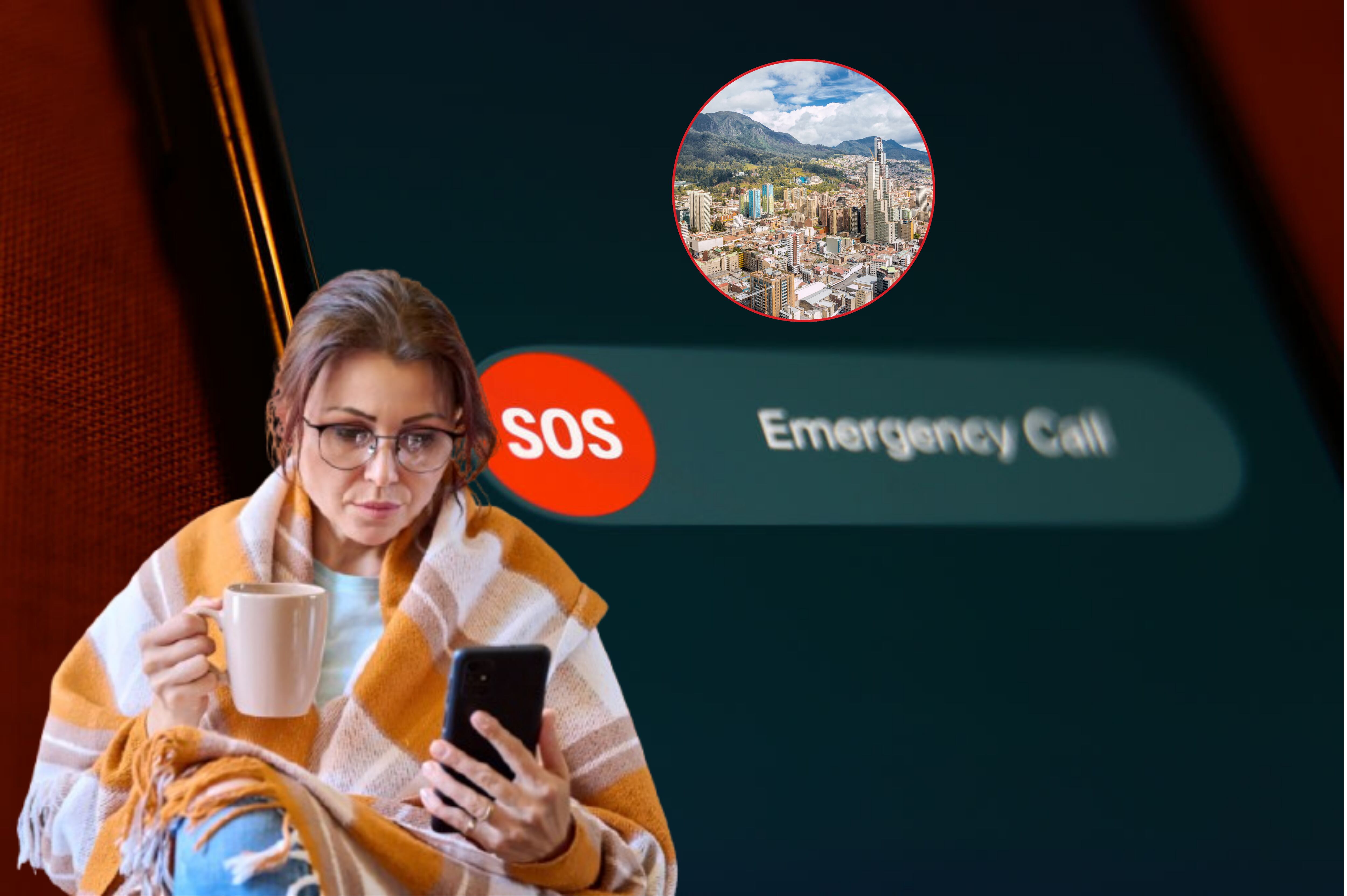 Imagen de referencia. Llamada de emergencia - Persona con celular - Bogotá: Getty Images.