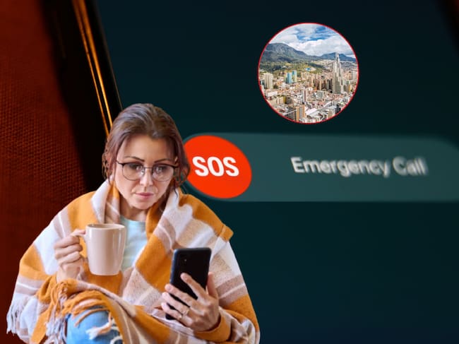 Imagen de referencia. Llamada de emergencia - Persona con celular - Bogotá: Getty Images.