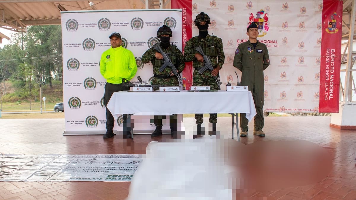 El Ejército reportó la muerte de cuatro presuntos disidentes tras combates en el Cauca