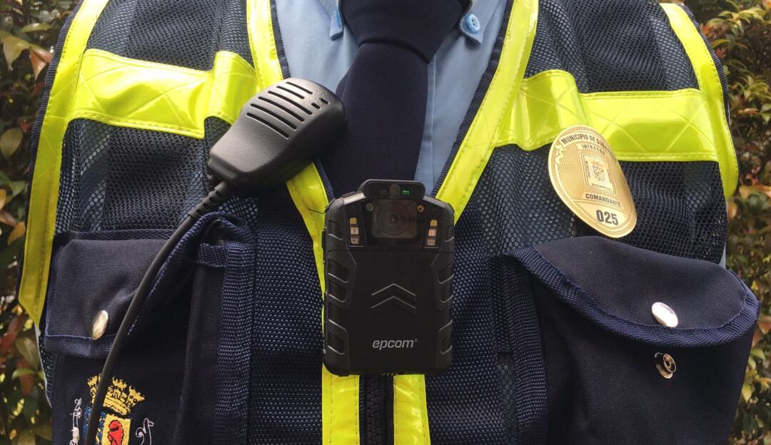 Bodycams en agentes de tránsito.