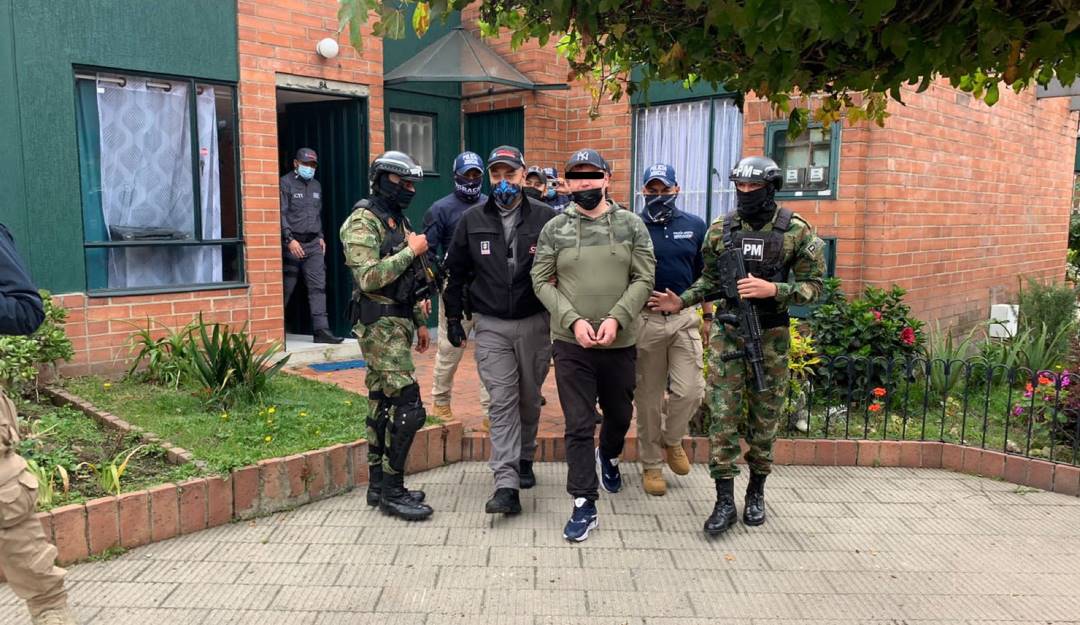 Un ruso y seis colombianos capturados por presunta financiación a protestas 