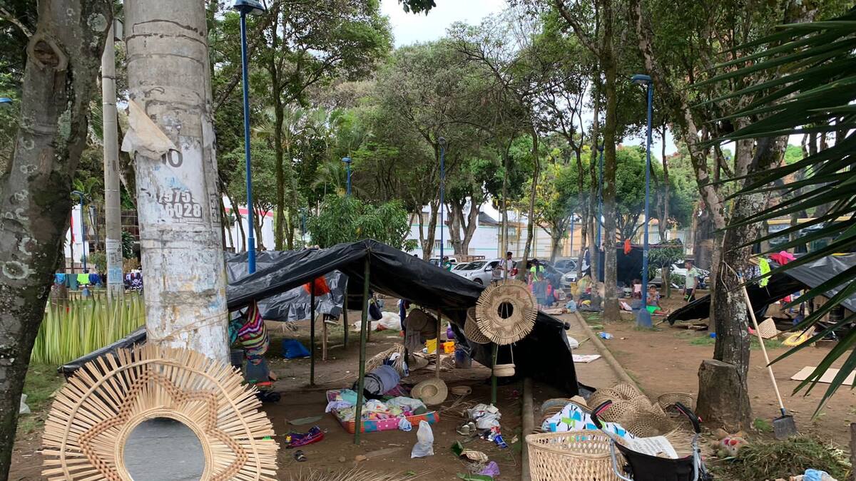 Alcalde pide intervenir ocupación de comunidad Yukpa en Bucaramanga