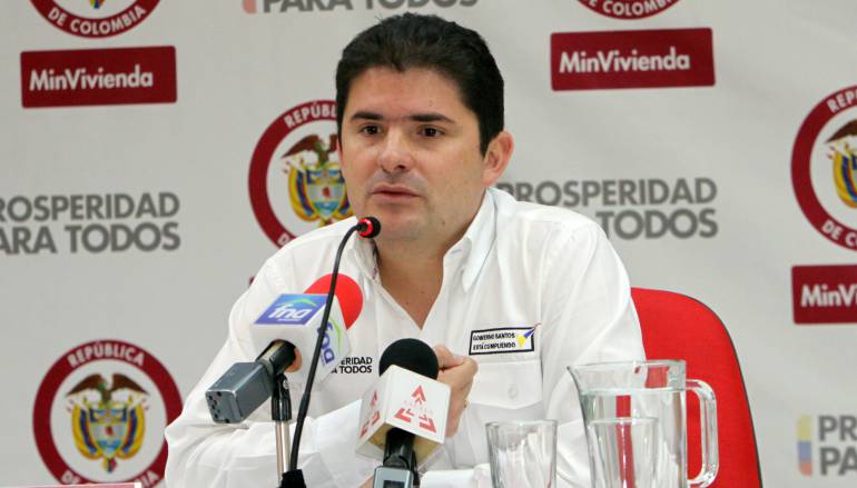 Ministro de vivienda, Luis Felipe Henao